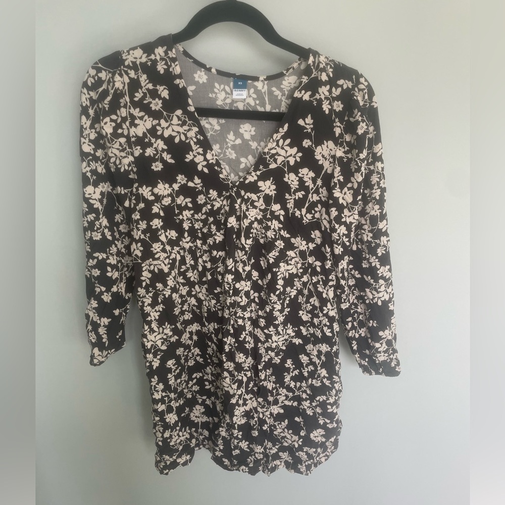 Floral fall dress